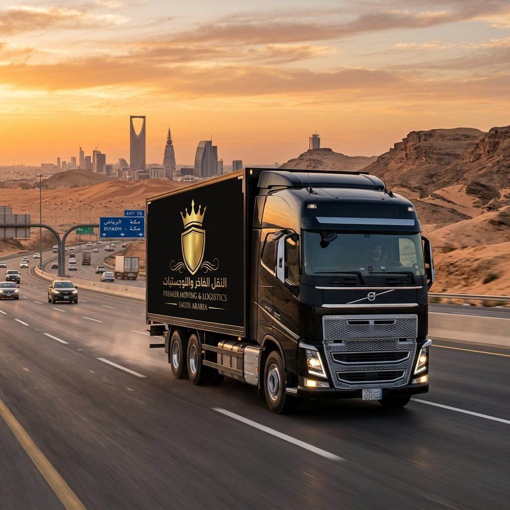 نقل عفش خارج الرياض بأمان لمسافات طويلة